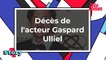 Gaspard Ulliel est décédé