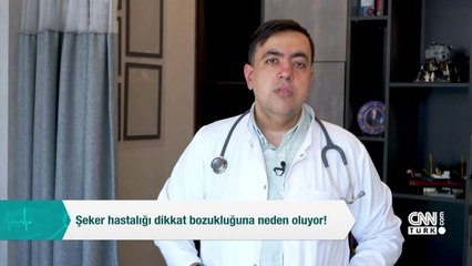 Şeker hastalığı dikkat bozukluğuna neden oluyor!