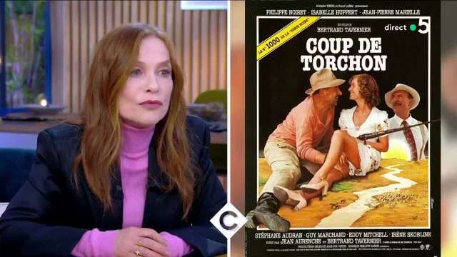 Isabelle Huppert rend hommage à Bertrand Tavernier dans C à vous