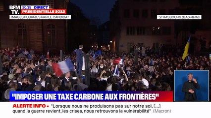 "Quotidien" exclu des meetings : Emmanuel Macron compare Marine Le Pen à Viktor Orban