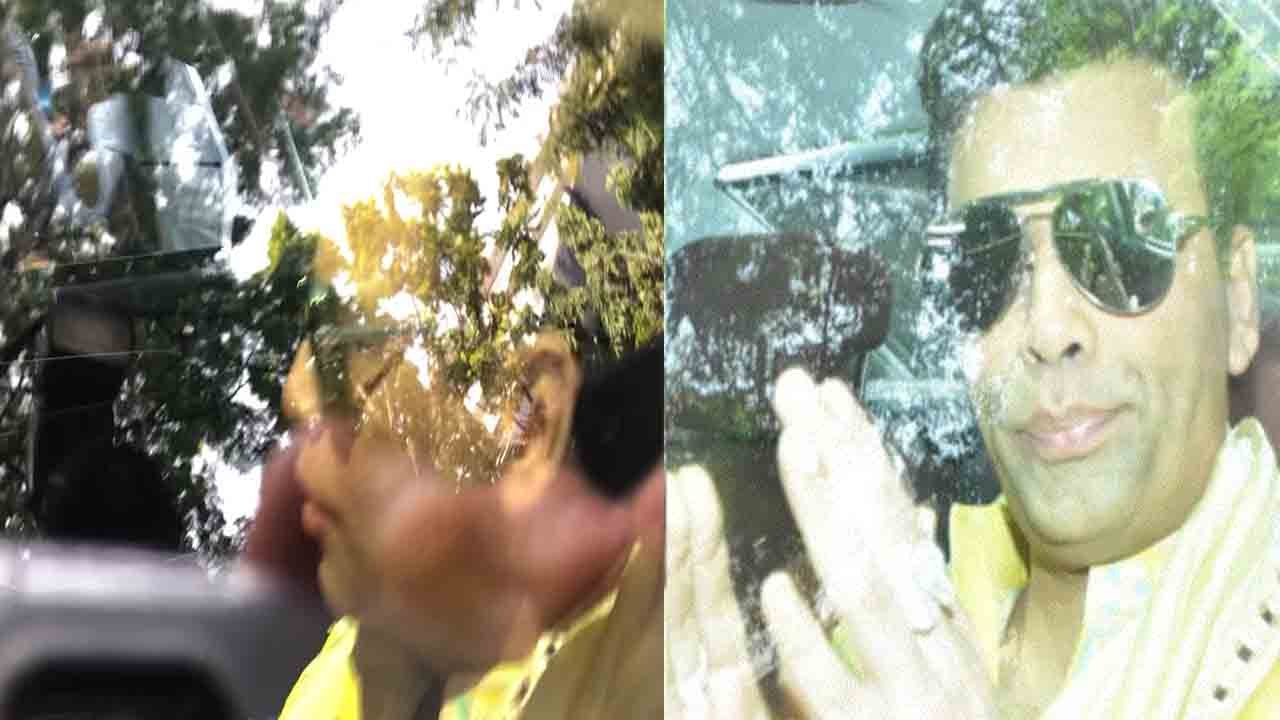 Ranbir Kapoor और Alia Bhatt की शादी के फंक्शन में ऐसे पहुंचे Karan Johar; Watch video | FilmiBeat