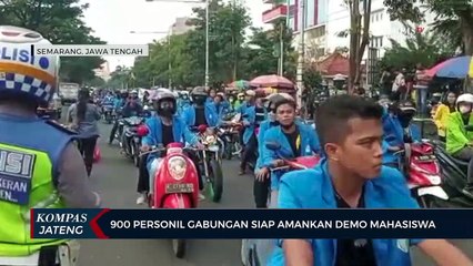 900 Personil Gabungan Siap Amankan Demo Mahasiswa