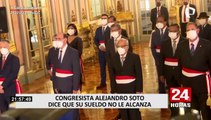 Congresista Alejandro Soto se queja por su sueldo de S/ 10 200: 