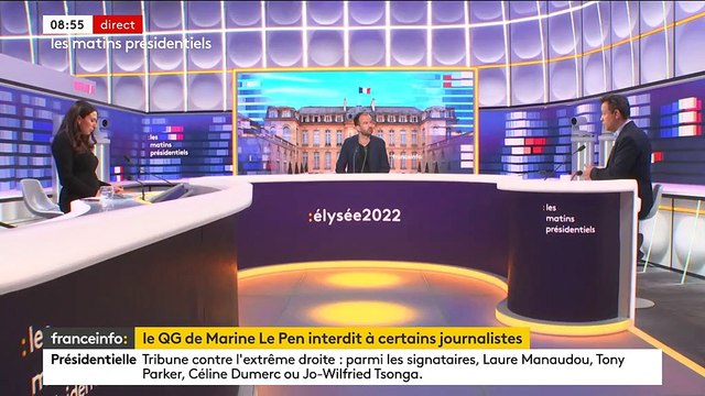 Quotidien exclu de chez M. Le Pen : Manuel Bompard (LFI) pointe les méthodes difficiles de l'émission de TMC