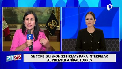 Flor Pablo: "El premier tiene que venir al Congreso a dar cuentas al país"