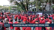 Mahasiswa Malang Raya Kepung Gedung DPRD