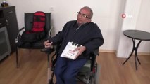 Engelli aktivistten örnek davranış... Arkadaşı için yazdığı kitabın geliri eğitime harcanacak