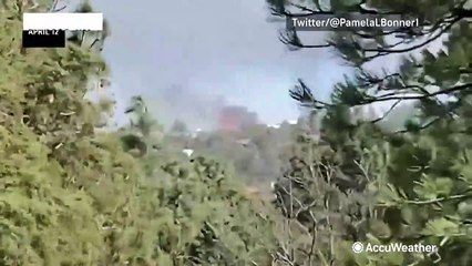 Evacuations underway in a New Mexico town as multiple wildfires grow