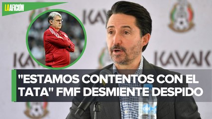 Yon de Luisa nunca pensó en correr a Martino pero, no asegura que se quede en el Tri