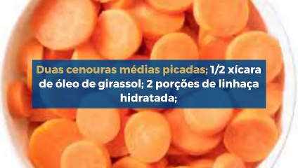 Bolo de Cenoura Vegano