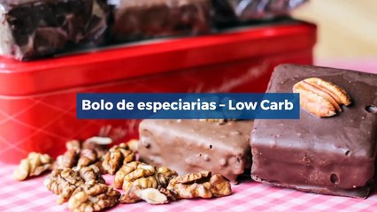 Bolo de especiarias – Low Carb