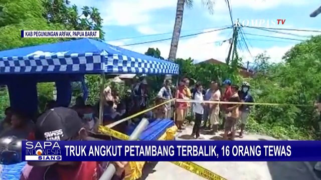 Kecelakaan Maut di Pegunungan Arfak Diduga Akibat Kelebihan Muatan, 16 Orang Tewas