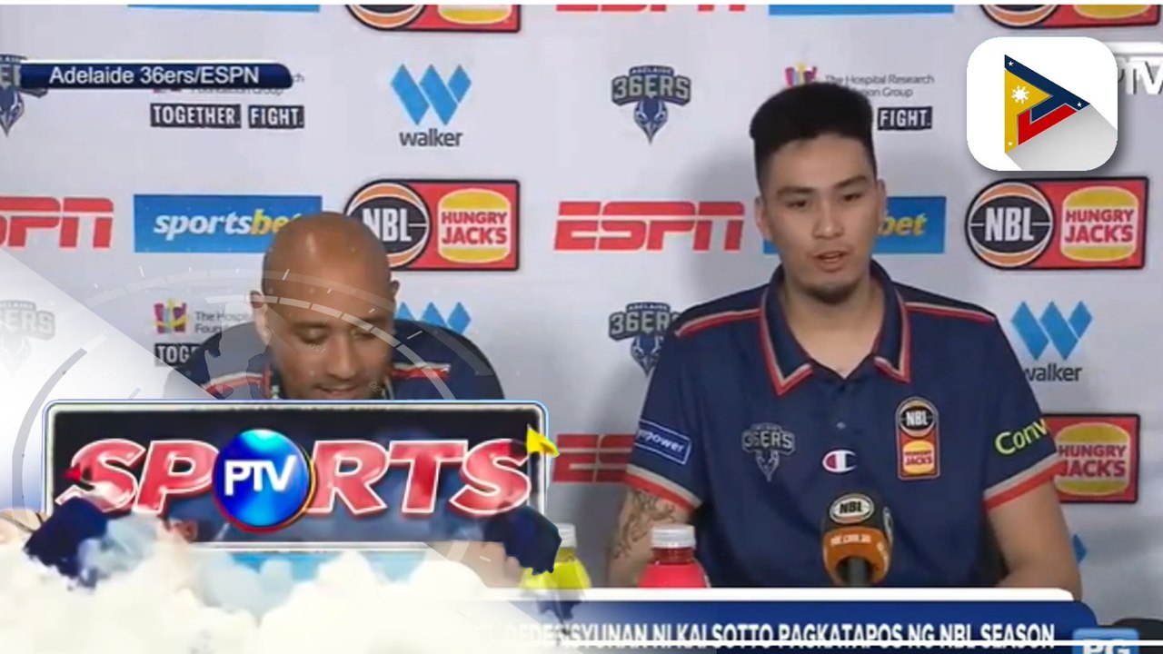 Pagpasok sa NBA draft, dedesisyunan ni Kai Sotto pagkatapos ng NBL season