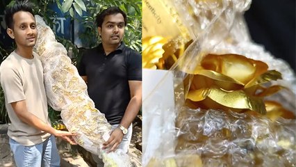 Alia Ranbir Wedding पर Surat Jeweller का Gold Plated Bouquet Gift, Video Viral | Boldsky