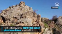 Fırat Nehri kıyısında 1800 yıllık askeri gözetleme kulesi tespit edildi