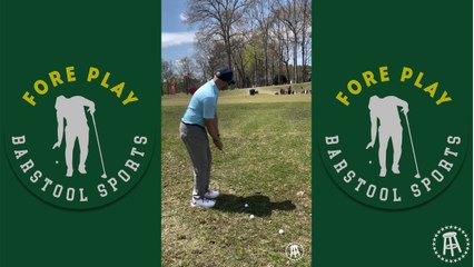 The Practice Green At The Barstool Classic Really Tests My Short Game