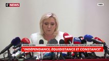 Marine Le Pen sur la diplomatie