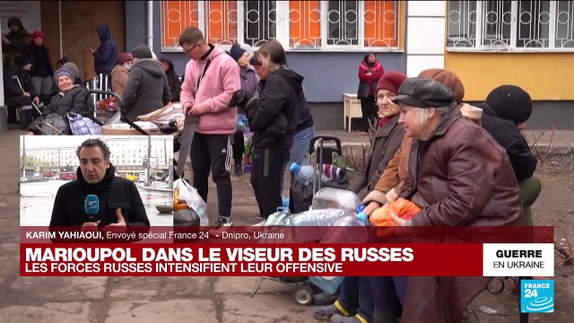 Ukraine : situation critique pour les derniers combattants à Marioupol