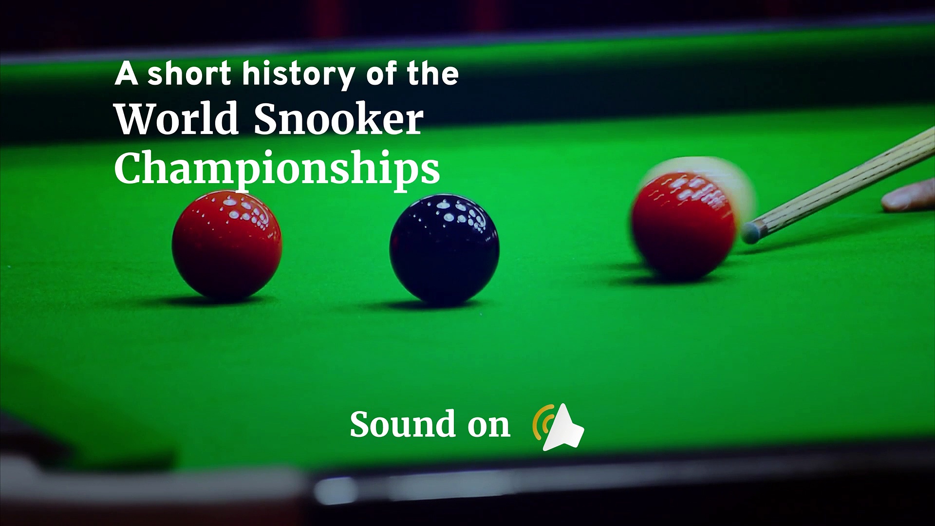 2022 World Snooker Championship final TV info