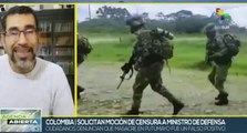 Oposición de Colombia solicita moción de censura contra Ministro de Defensa