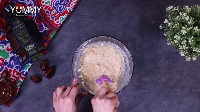 كيفية عمل كيكة التمر بالشوفان