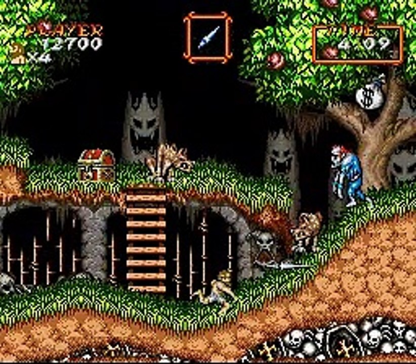 Super Ghouls'n Ghosts Restoration online multiplayer - snes