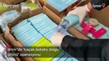 İzmir'de 'kaçak botoks dolgu ürünü' operasyonu