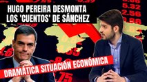 Dramática situación económica: Hugo Pereira desmonta los ‘cuentos’ de Pedro Sánchez en TeleMadrid