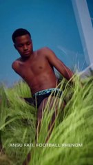 Ansu Fati, nuevo modelo de calzoncillos