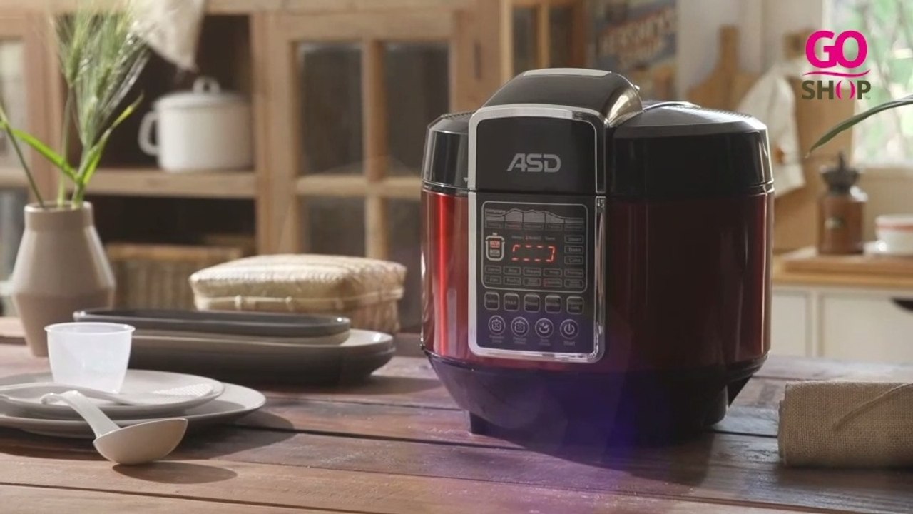 ASD Red Pressure Cooker