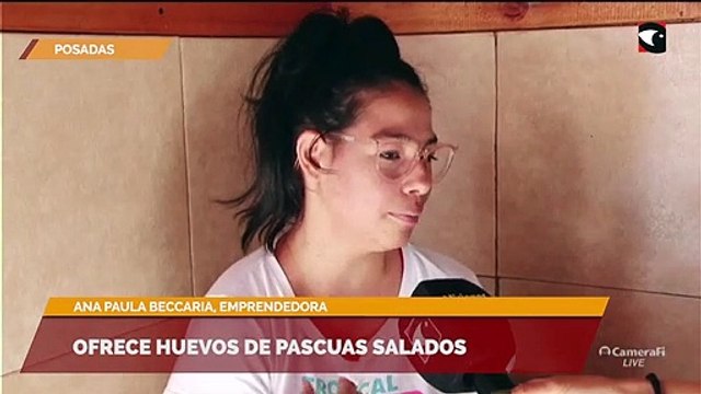 Ofrece huevos de pascuas salados