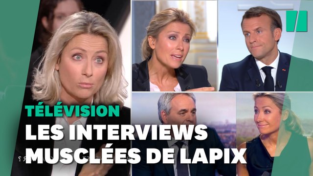 Toutes ces fois où Anne-Sophie Lapix a fait son travail face aux politiques