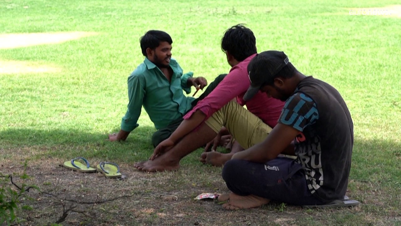 En la India, la ciudad de Delhi se sofoca bajo una temprana ola de calor