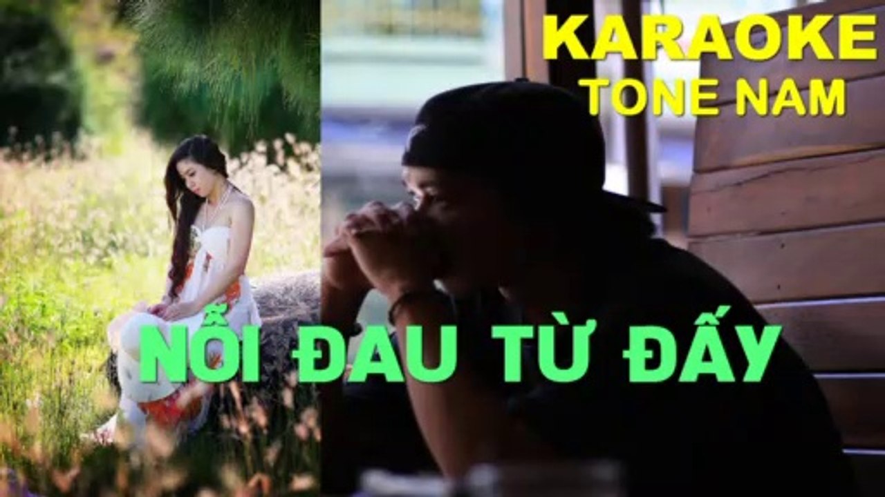 Nỗi Đau Từ Đấy - Karaoke ( Tone Nam - Dm ) | 3N Music