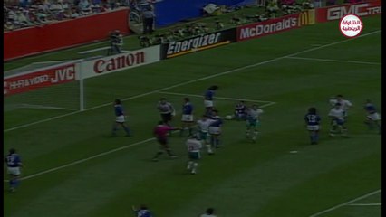 الشوط الاول مباراة بلغاريا و اليونان 4-0 كاس العالم 1994