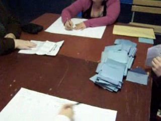 On commence a dépouiller