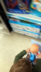 Toddler Refuses to Put Baby Doll Back