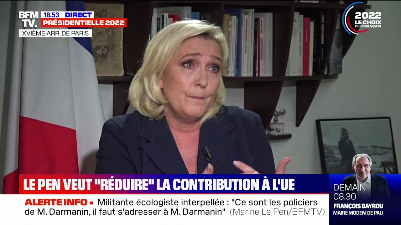Marine Le Pen: "Les sanctions contre la Russie sont inefficaces"