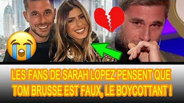 Tom Brusse s'excuse enfin pour ce qu'il a fait à Sarah Lopez : ❗