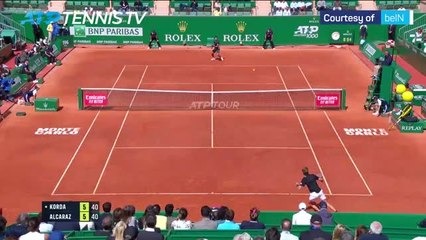 Miami - Alcaraz tombe d'entrée contre Korda