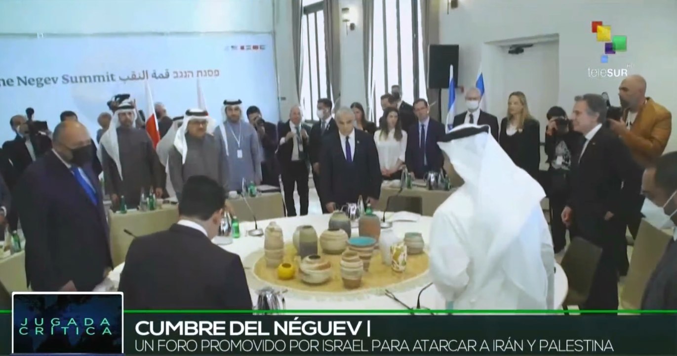 Jugada Crítica 13-04: Cumbre del Néguev, ¿foro de credibilidad?