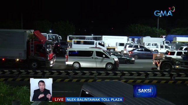 Volume ng mga sasakyan sa NLEX ngayong Holy Week, aabot ng hanggang 15% ang pagtaas | Saksi