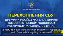 Şok Yaratan İddia! Asker Kocasına Ukraynalı Kadınlara Tecavüz Etmesini Söyledi!