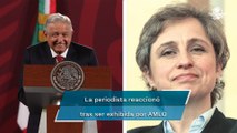 Carmen Aristegui responde a 