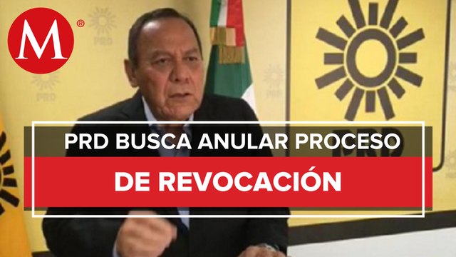 PRD acusa a Morena de cometer varias irregularidades a favor de AMLO
