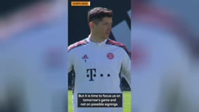 Barca have 'a lot of respect' for Lewandowski - Xavi