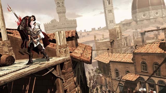 Gramy w Assassin's Creed II - spacer po Florencji