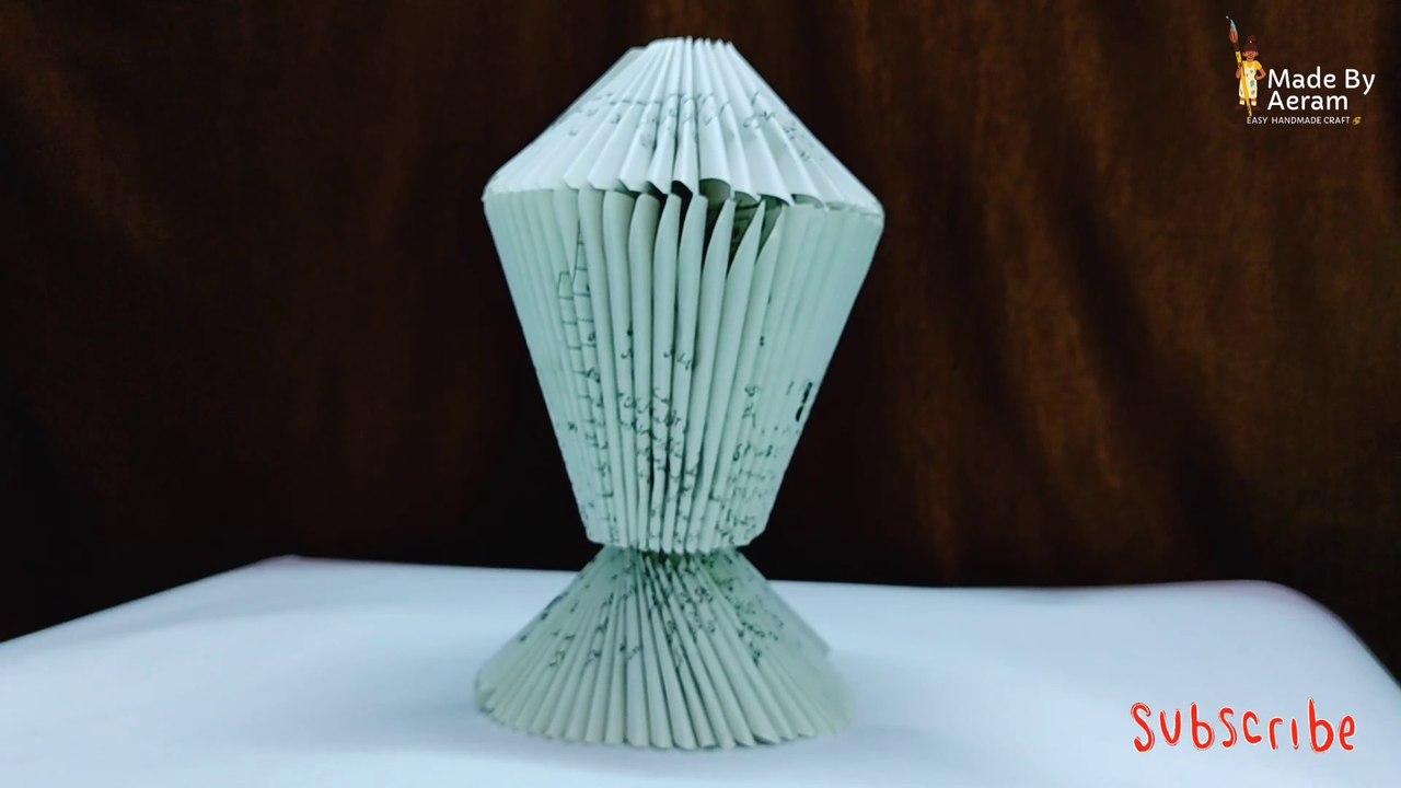 Ramadan 2022 lantern DIYs from old book|Home decor idea for Ramadan Kareem