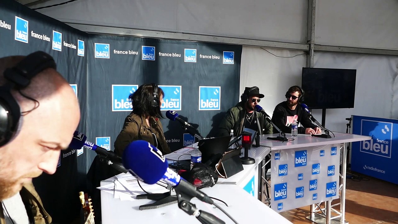 France Bleu Live Festival : Claudio Capéo en interview dans le studio de France Bleu Isère aux 2 Alpes