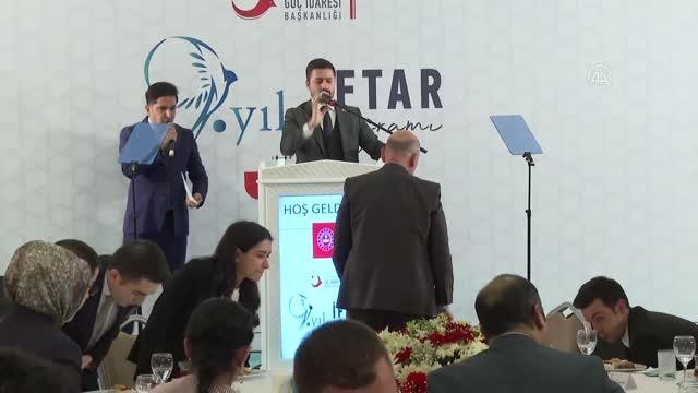 Soylu: (Göç İdaresi) Dünyanın en büyük göç krizlerinin yaşandığı bir dönemde medeniyetimizin tüm değerleriyle örtüşen bir anlayışı sergilediğiniz